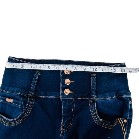 Bahiao Push Up Booty Jeans in Dark Wash Women’s Size 5/27 - Picture 5 of 11